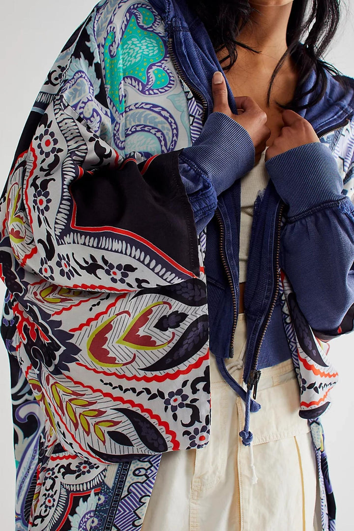 Margo Multi Paisley Print Kimono