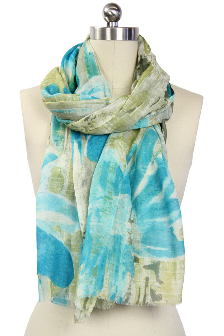 Abstract Flower Scarf