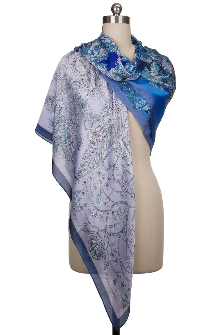 Hera flora Polyster Square Scarf