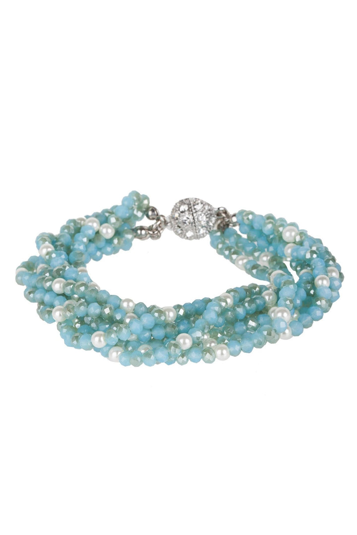 Crosby Crystal Pearl Bracelet