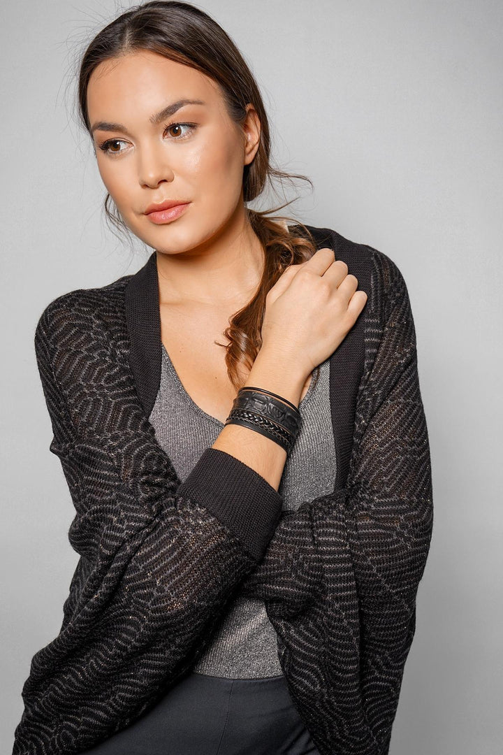 Shyama Braided Multi Strand Leather Bracelet