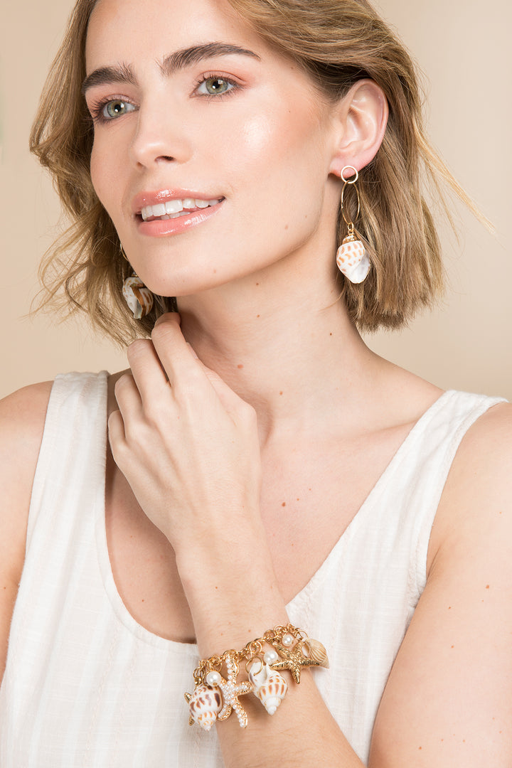 Underwater Shell Earring