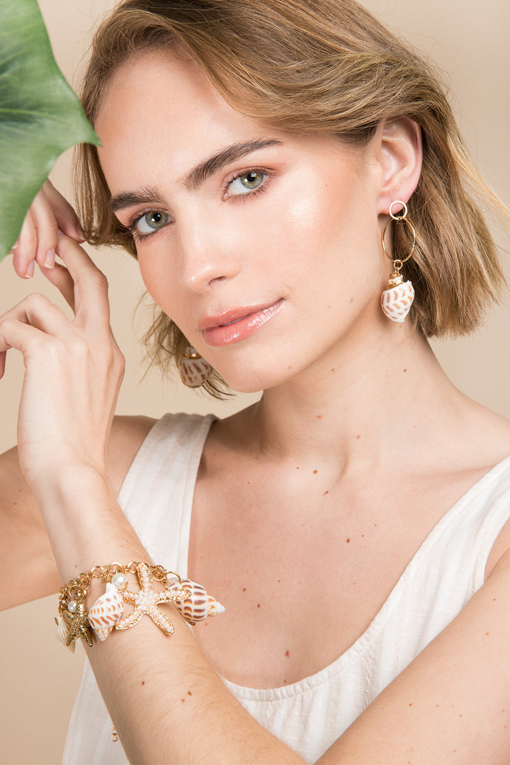 Underwater Shell Earring