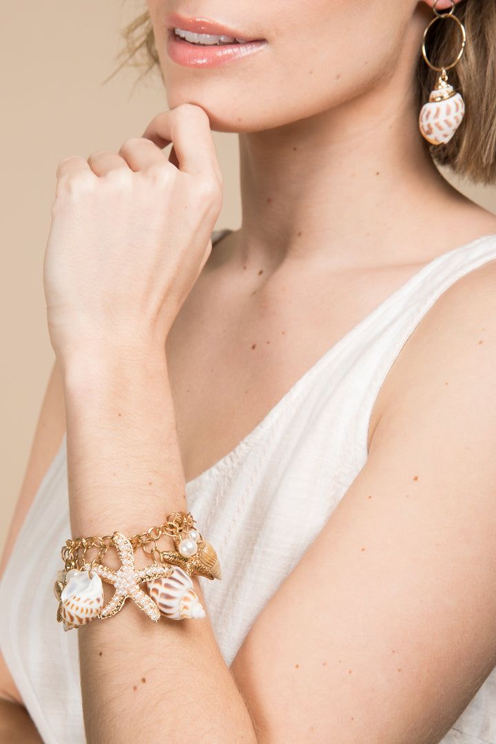 Underwater Shell Earring
