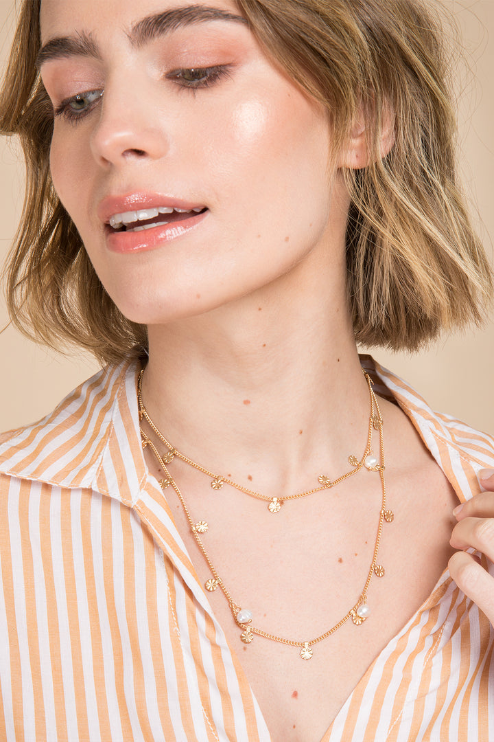 Stellar Pearl Necklace