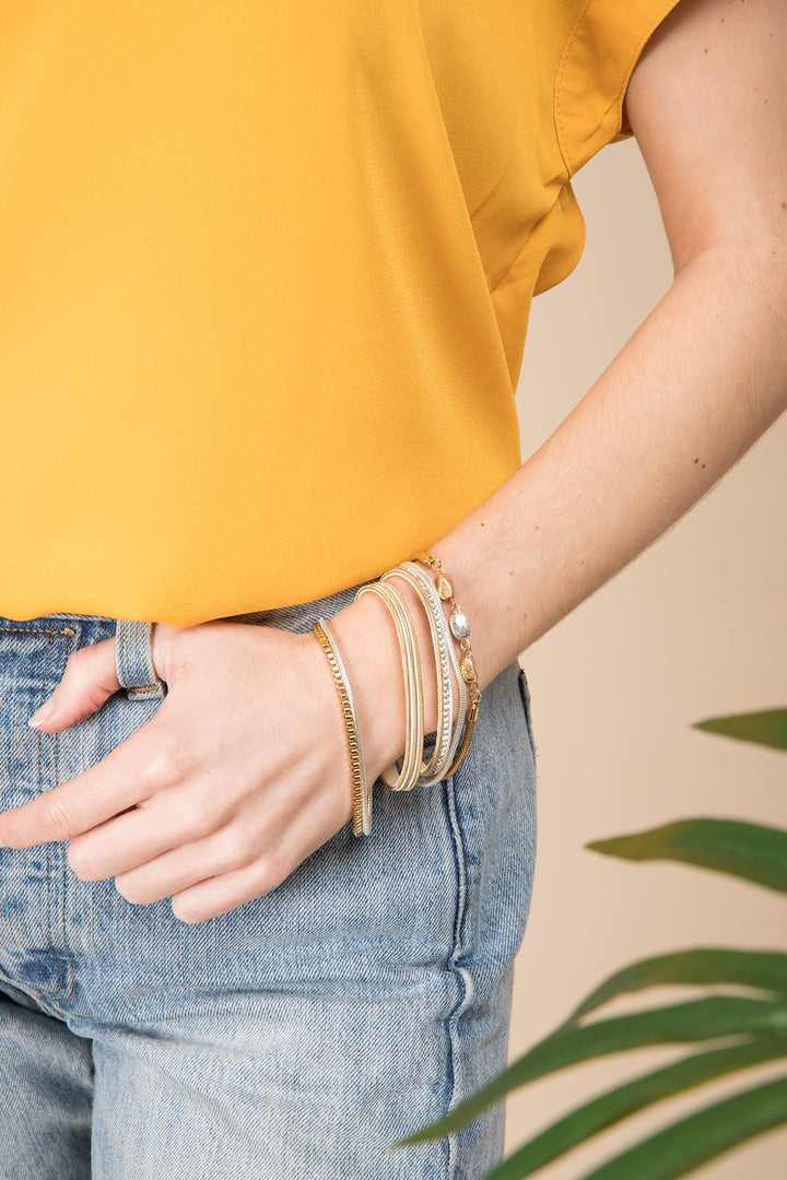 Georgia Leather Bracelet