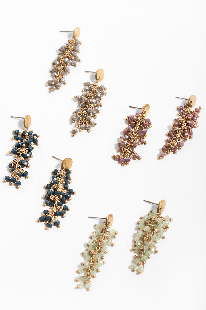 Florus Beaded Dangle Earring