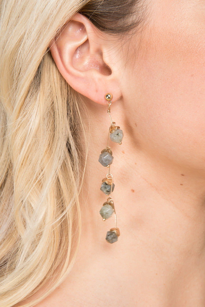 Crystal Branch Drop Earring