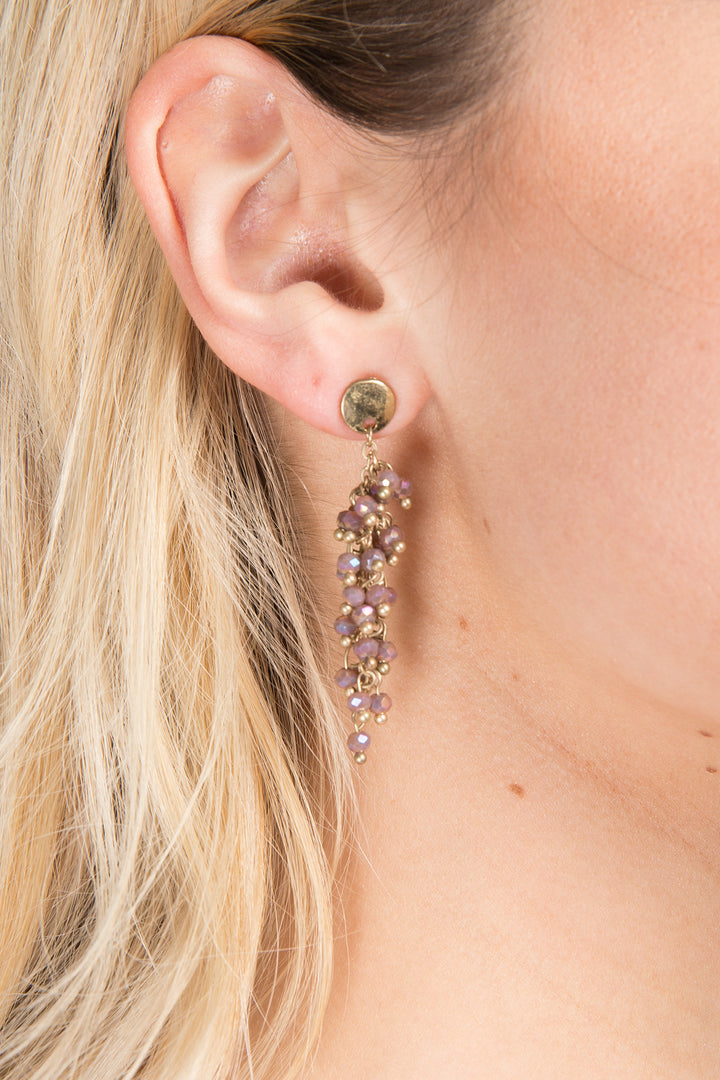Florus Beaded Dangle Earring