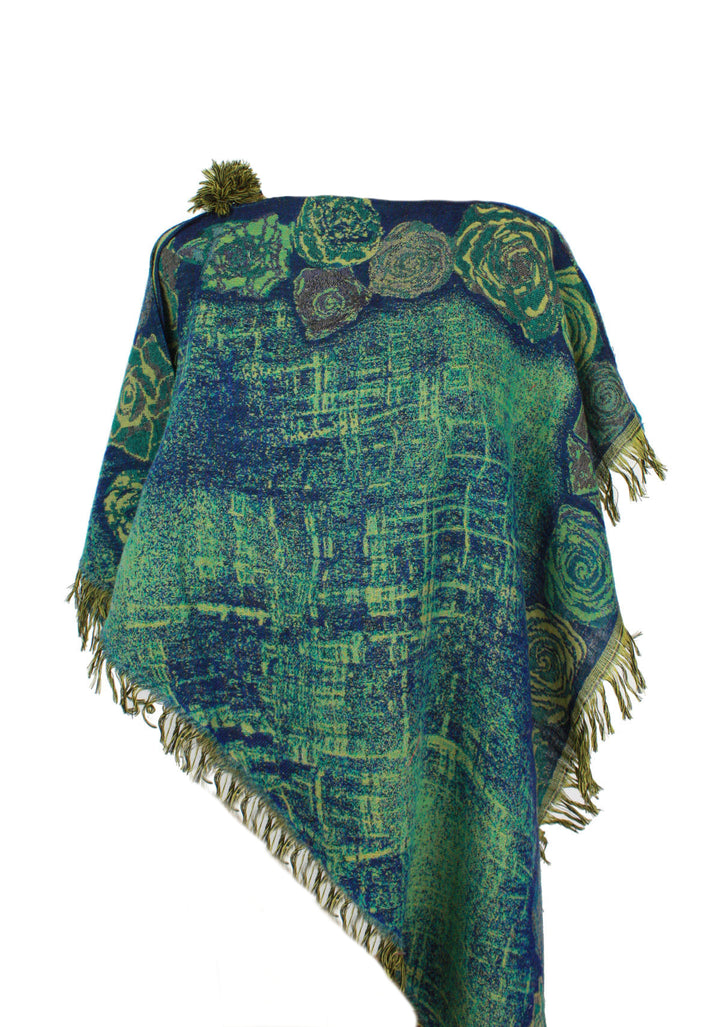 Triangular Mixed Woven Scarf