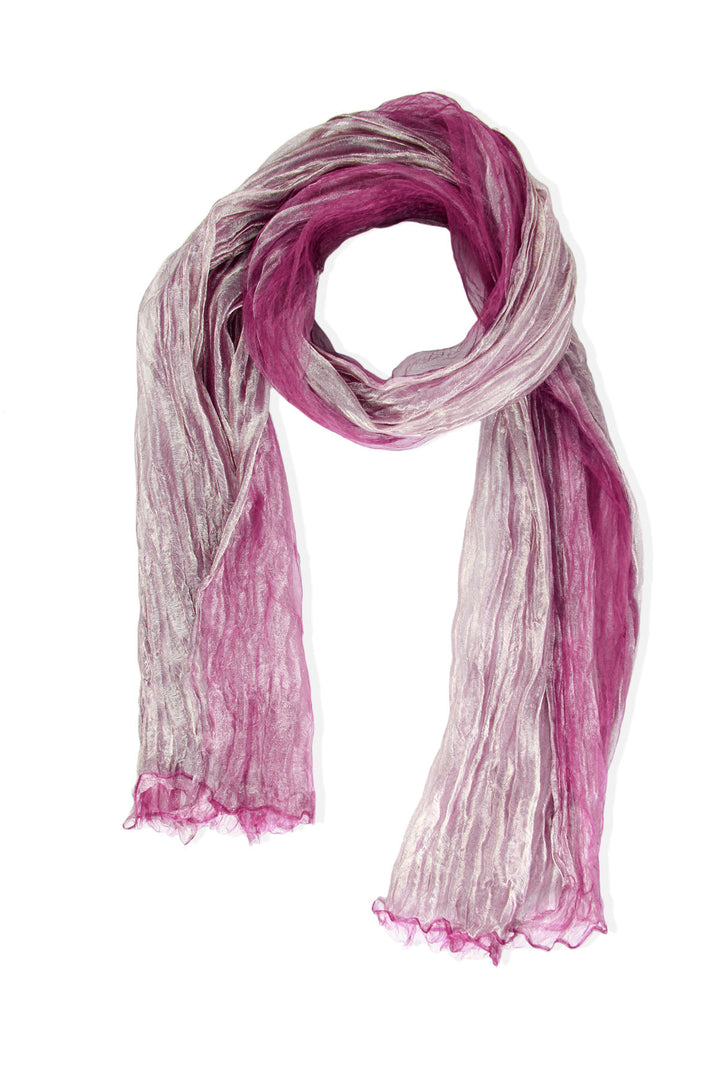 Kalia Pleated Sheer Scarf
