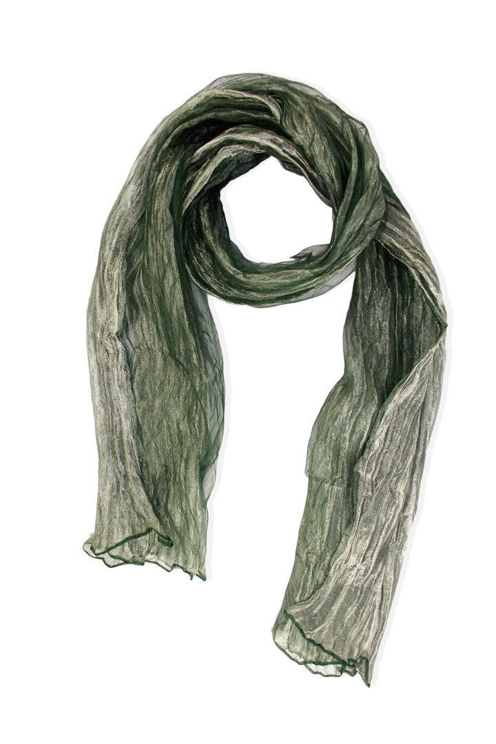 Kalia Pleated Sheer Scarf