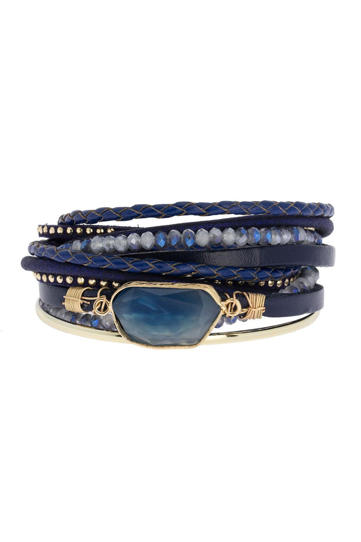 Endless Dream Natural Stone Wrap Bracelet