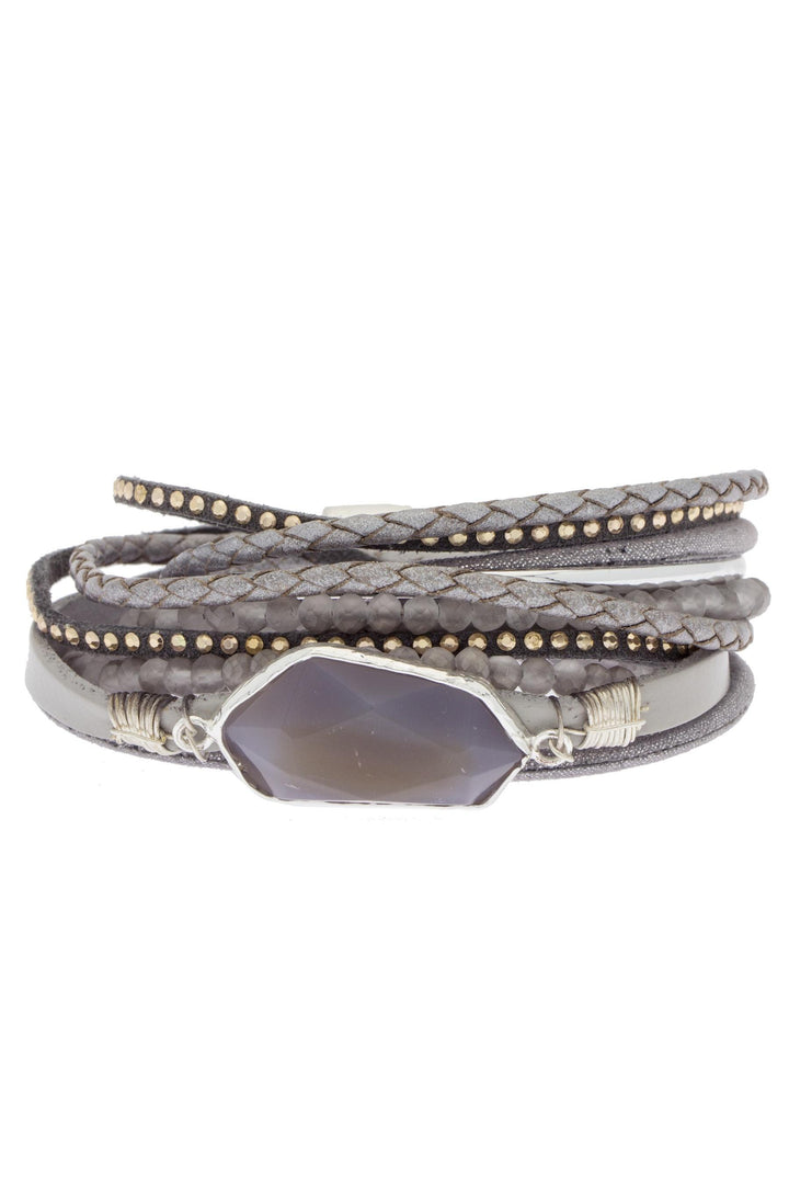 Endless Dream Natural Stone Wrap Bracelet