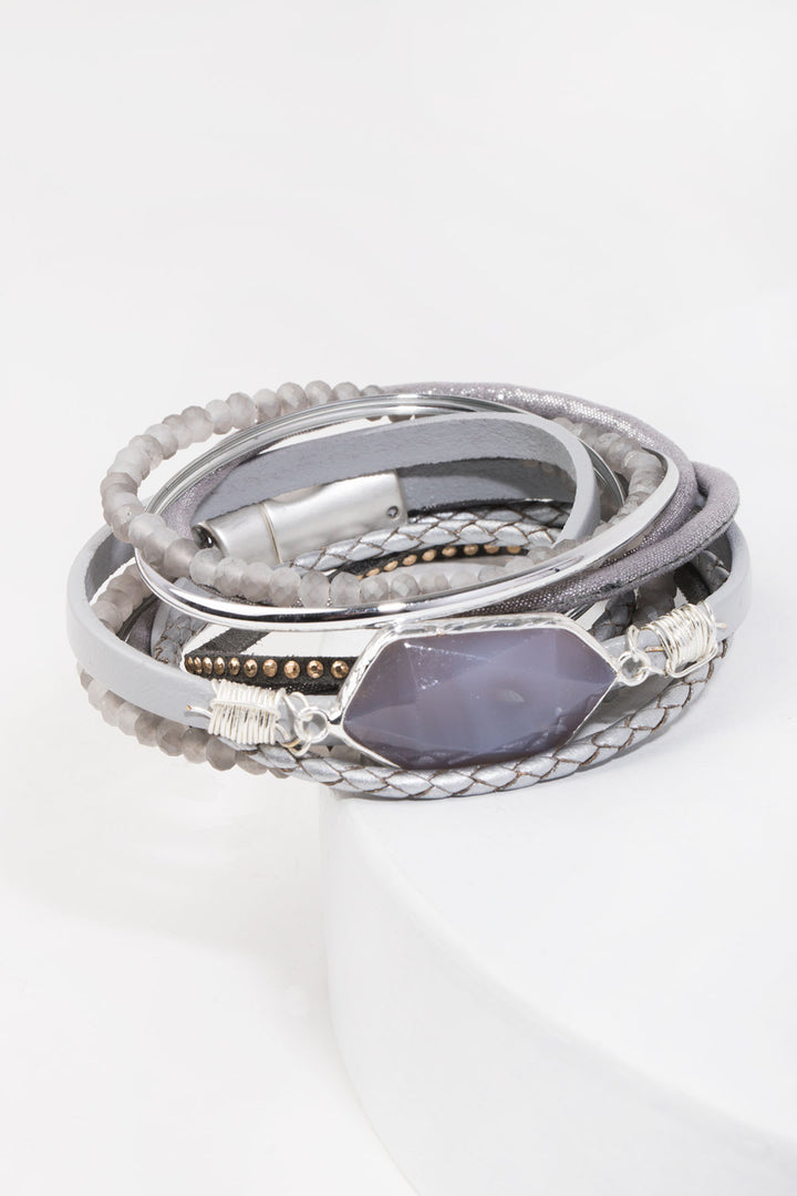 Endless Dream Natural Stone Wrap Bracelet