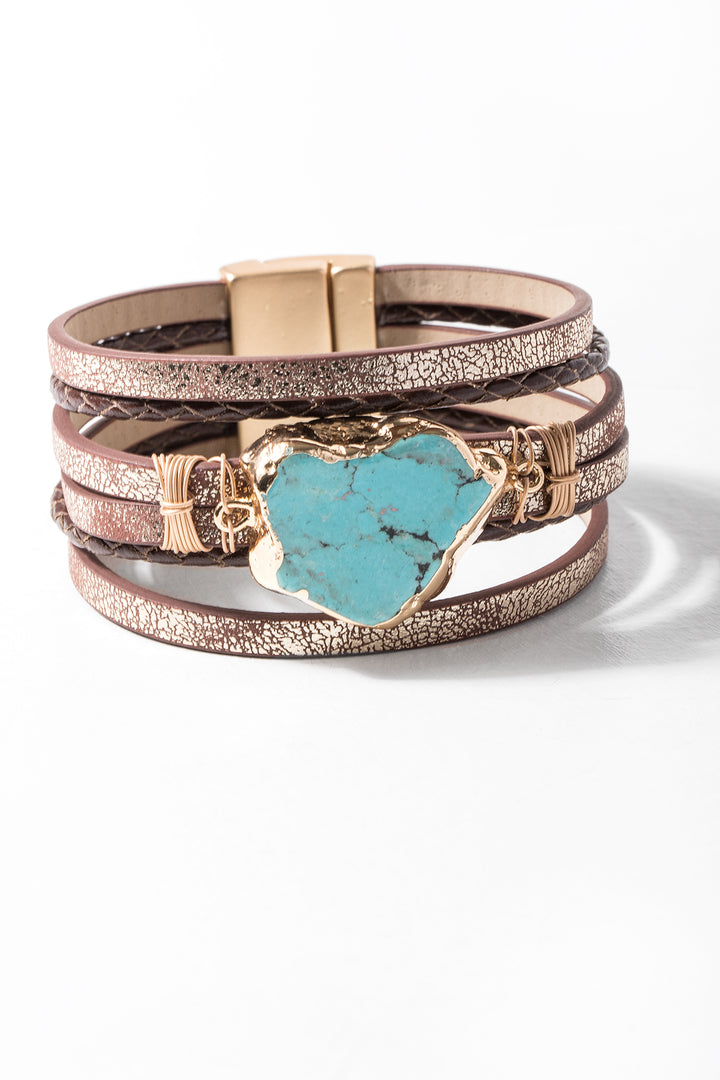 Braided Turquoise Bracelet