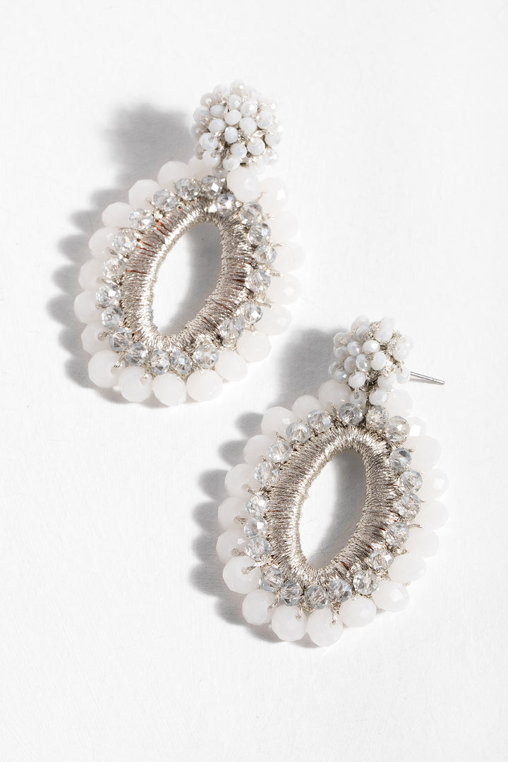 Delhi Beaded Drop Earrings