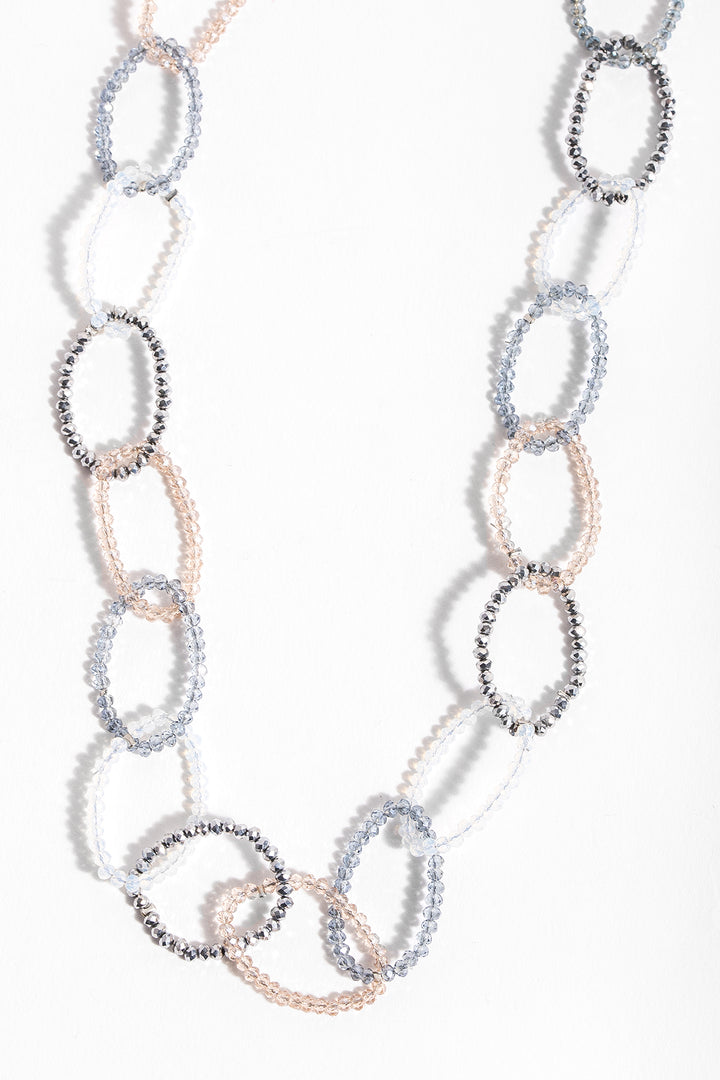 Sampark Oval Linked Collar Necklace