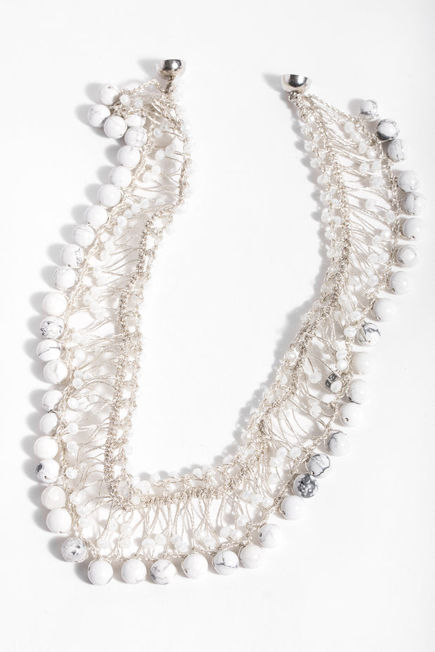 Madame Beaded Collar Necklace