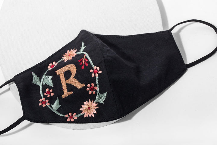 In Stock Monogram Multi-Colored Face Mask