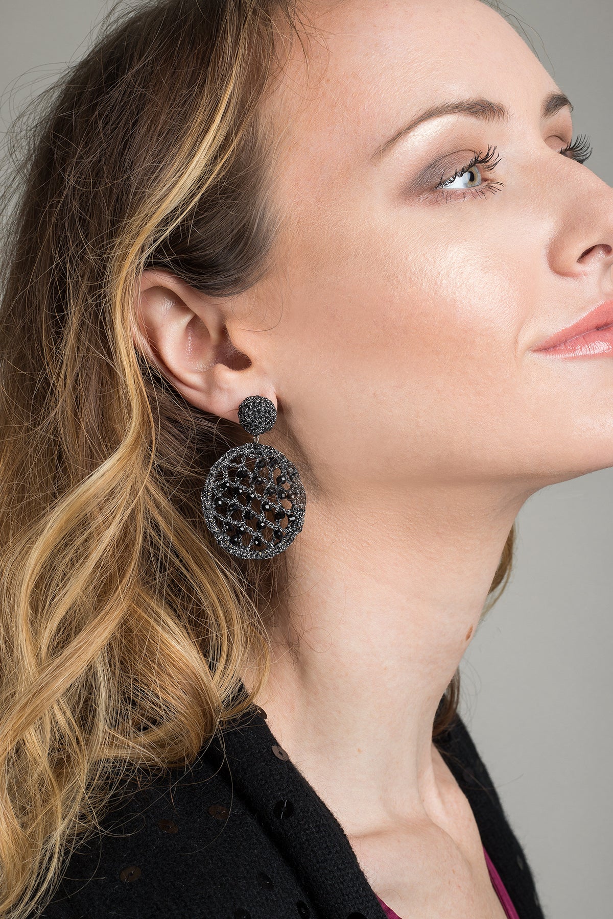 Saachi Earrings in Silver Saachi Earrings in Silver