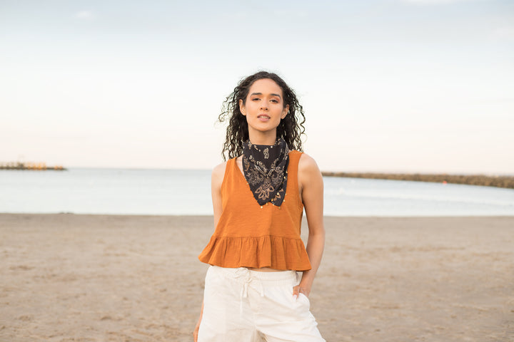 Embellished Paisley Bandana