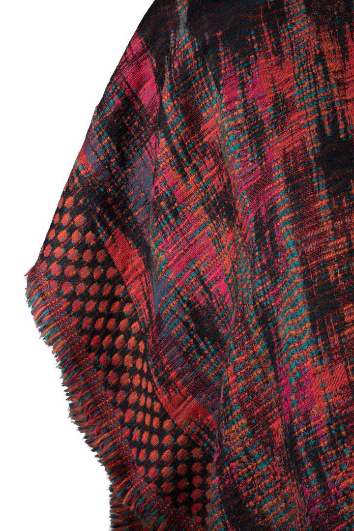 Prismatic Woven Kimono