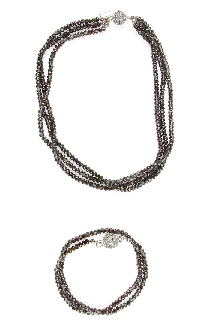 Simply Crystal Long Detachable Necklace