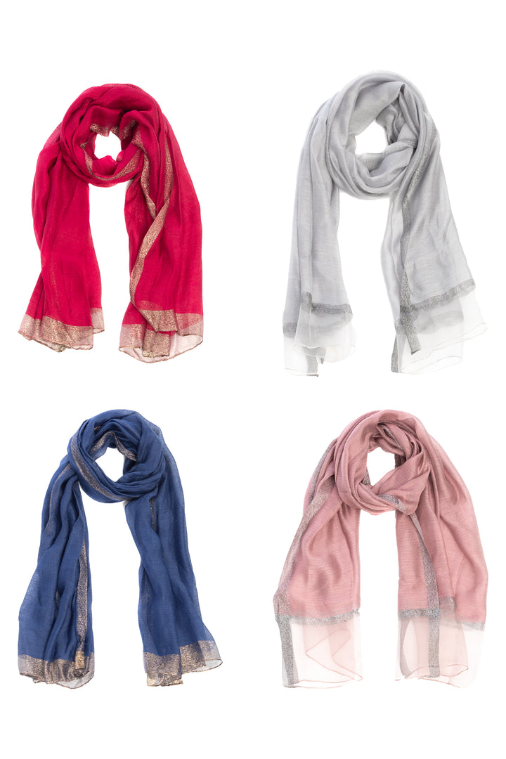 Shimmer & Shine Border Scarf
