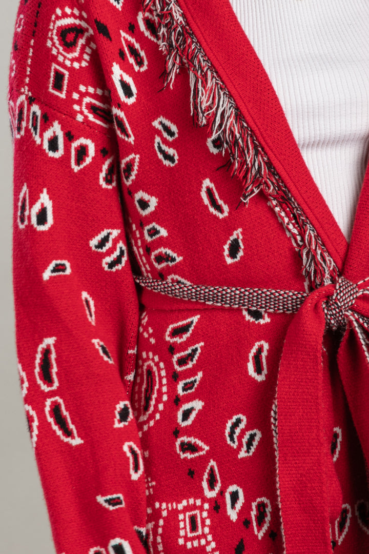 Bandana Paisley Kimono