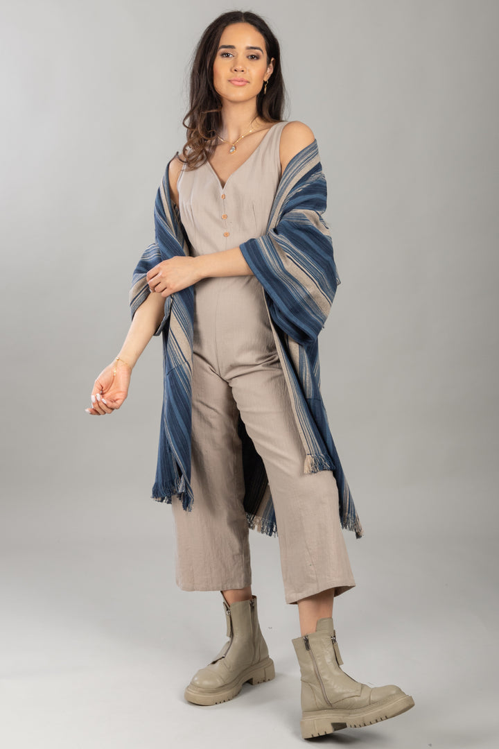 Antique Stripe Long Jacket