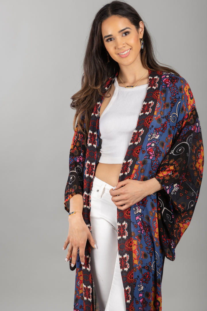 Aurora Long Kimono