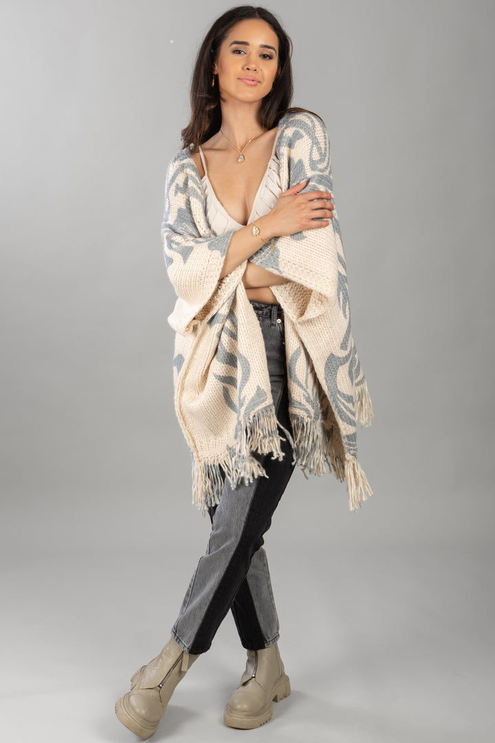 Elora Knit Tassel Kimono