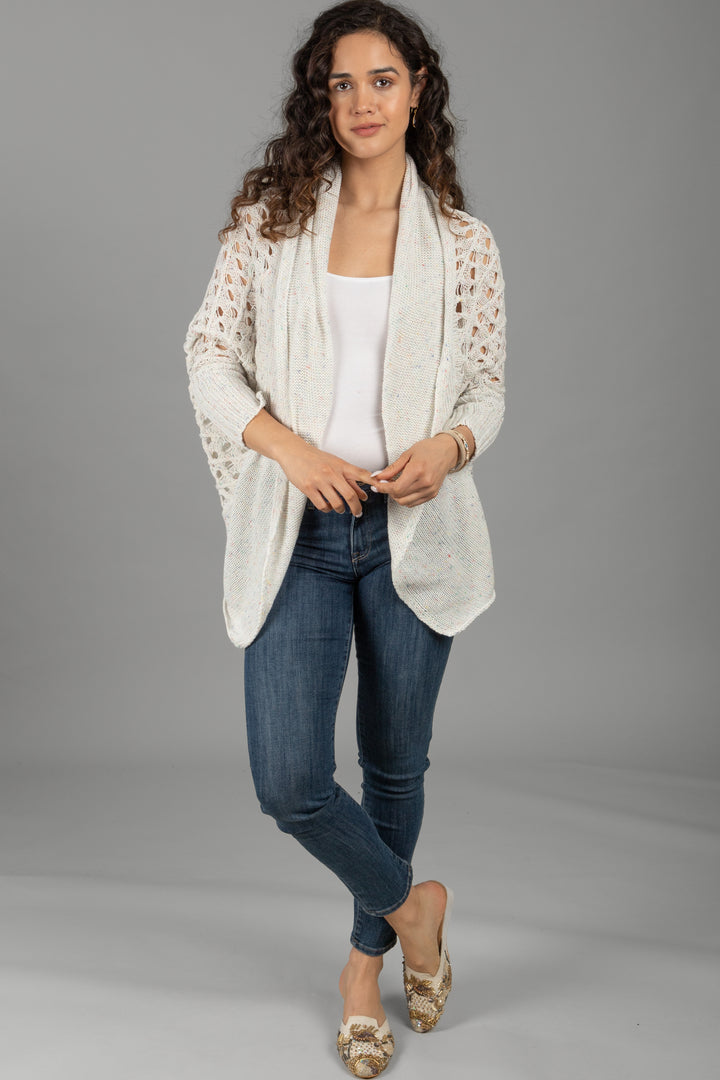 Cotton Open Knit Sweater