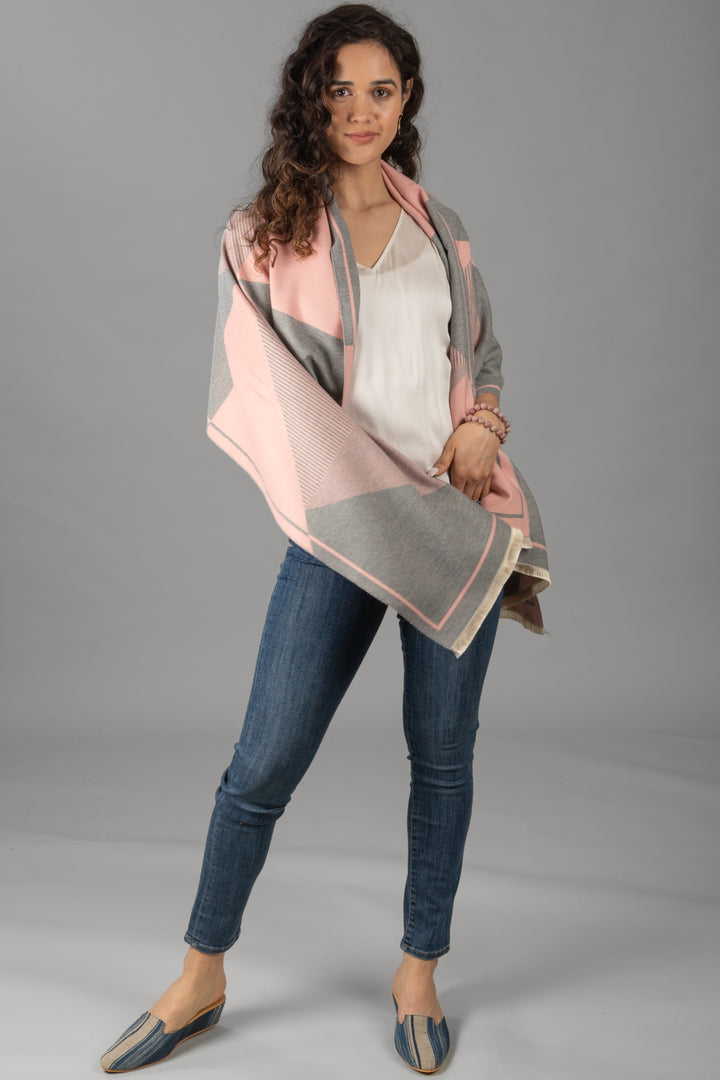 All About the Angles Reversible Scarf