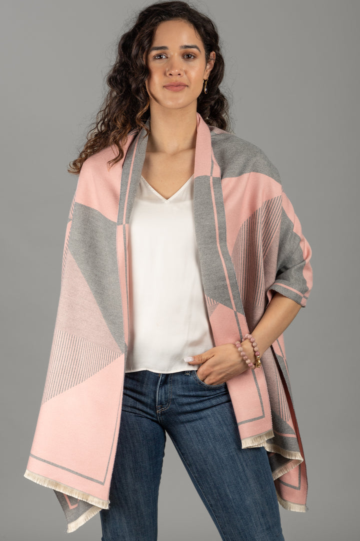 All About the Angles Reversible Scarf