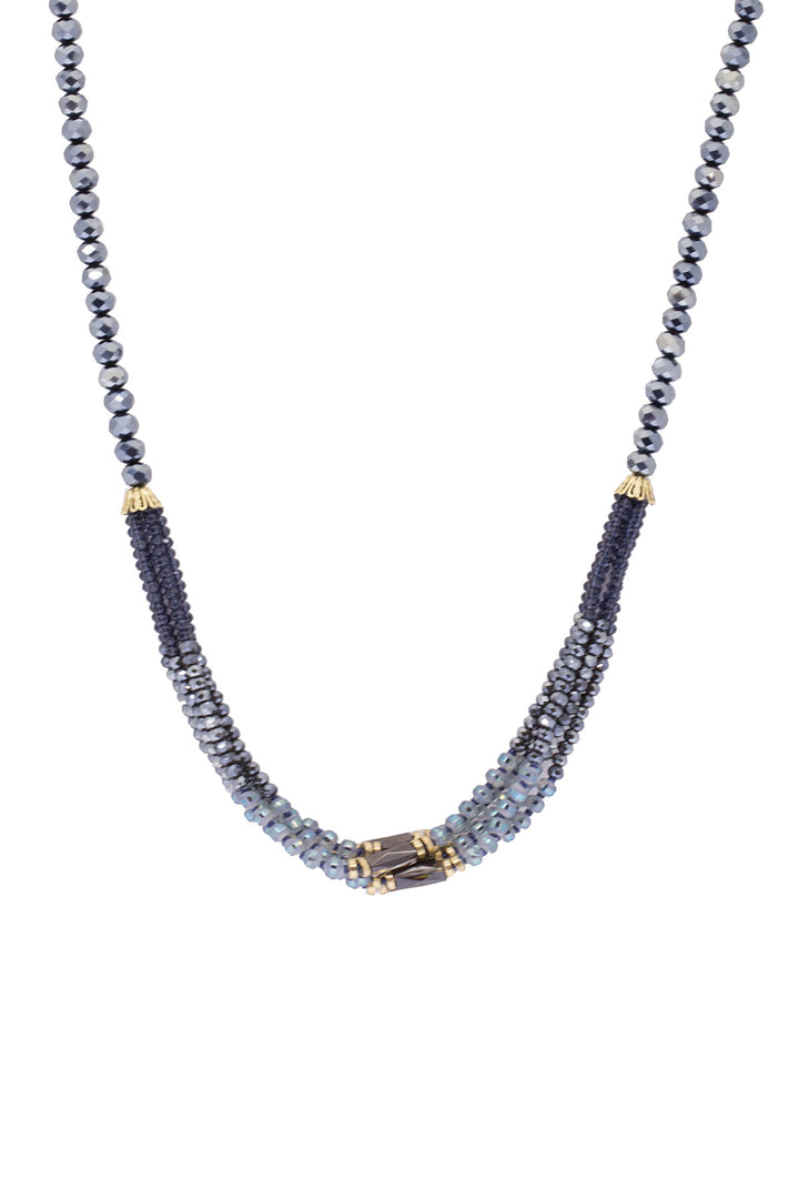 Sangria Beaded Necklace