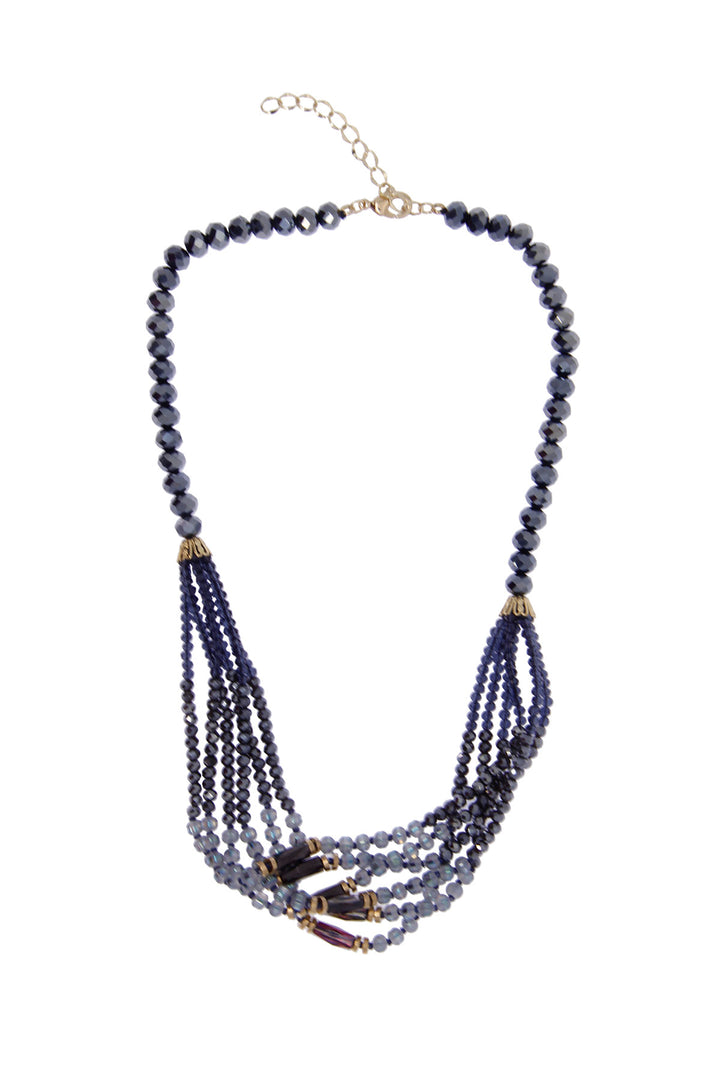 Sangria Beaded Necklace