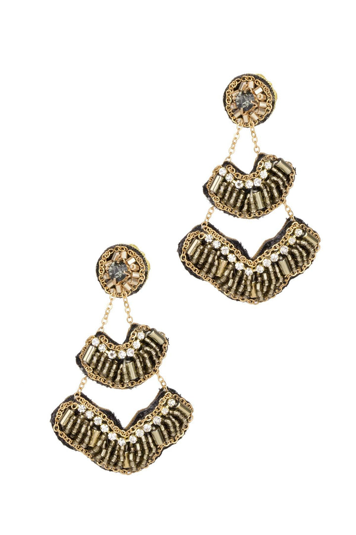 Ara Beaded Statement Earring