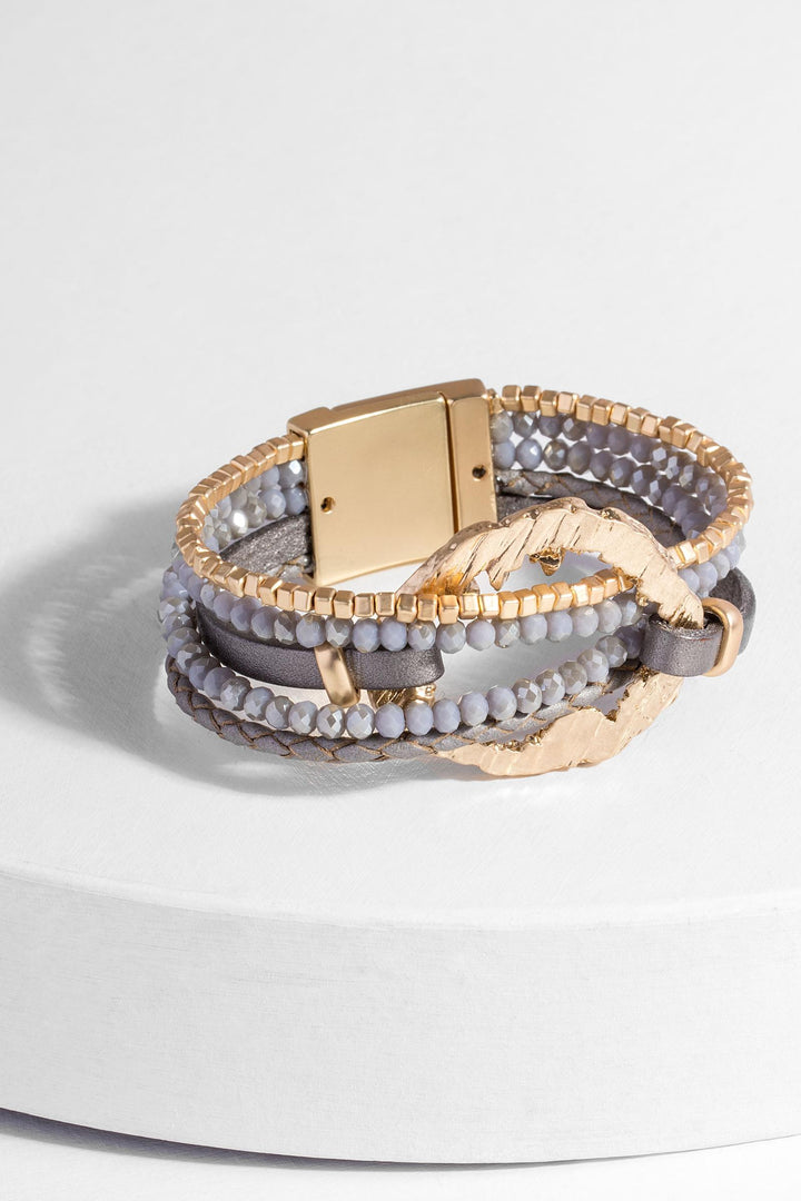 Earthly Flow Leather Bracelet