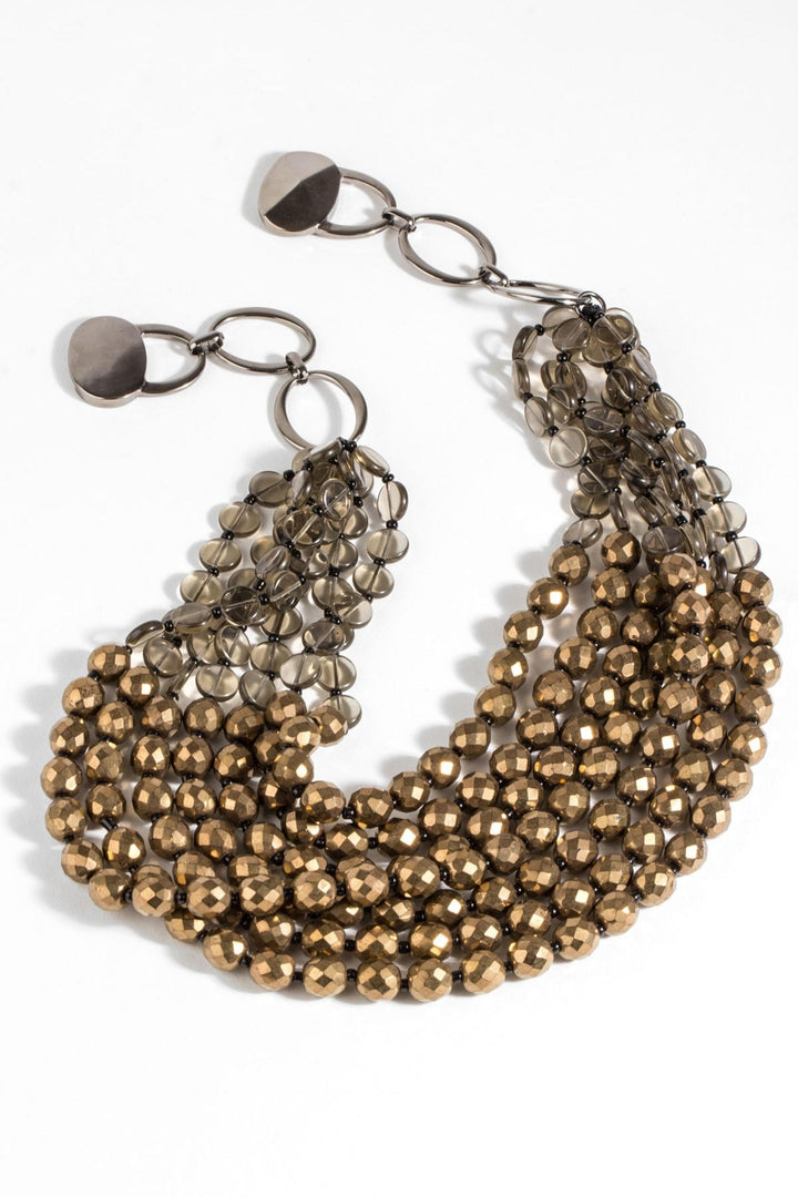 Chunky Beaded Layer Necklace