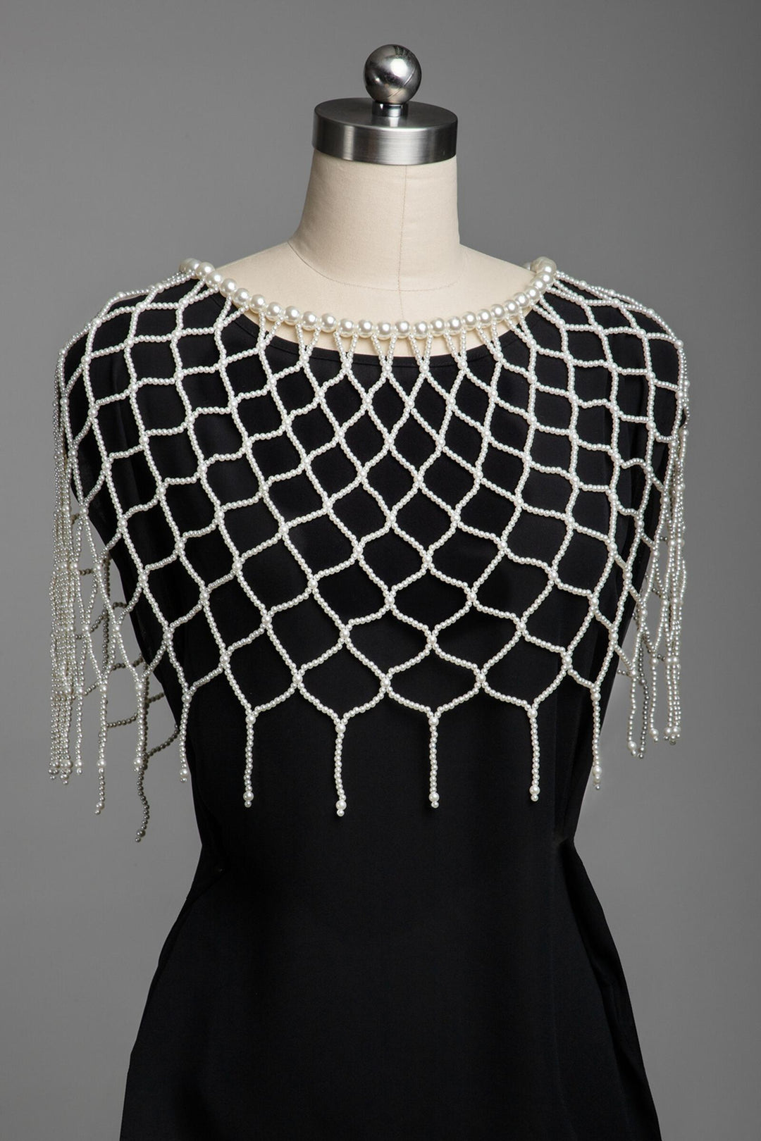 Pearl Beaded Capelet