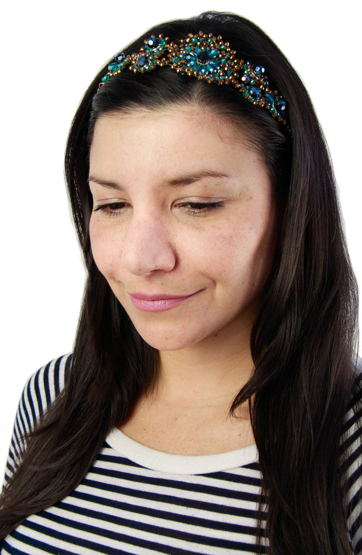 Sundial Crystal Headband