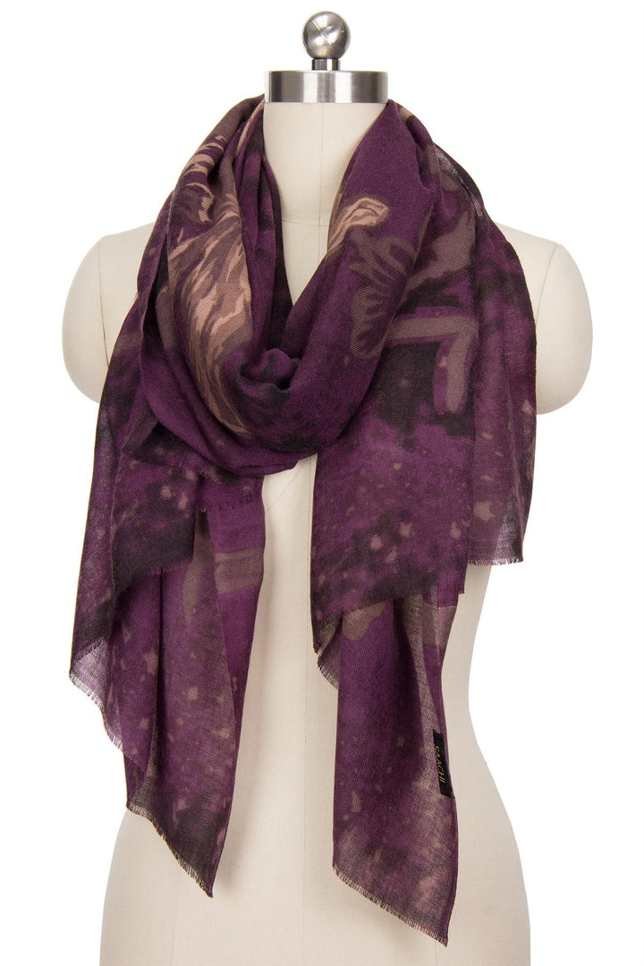 Maui Large Flower Scarf
