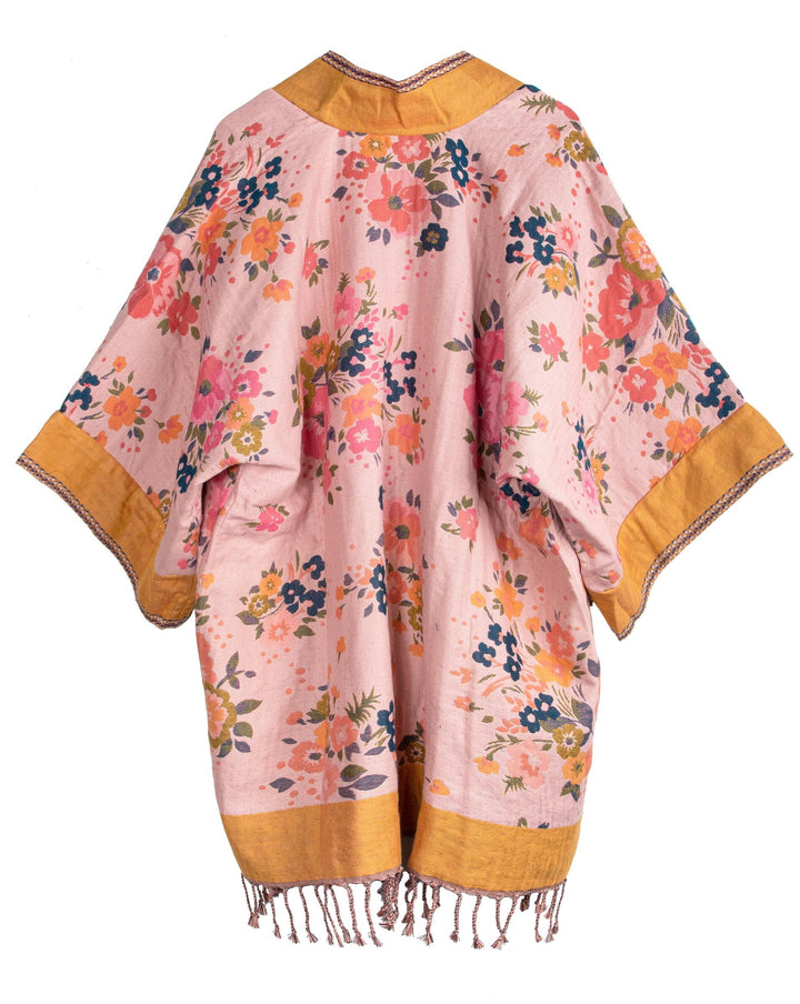 Kirkville Woven Floral Kimono