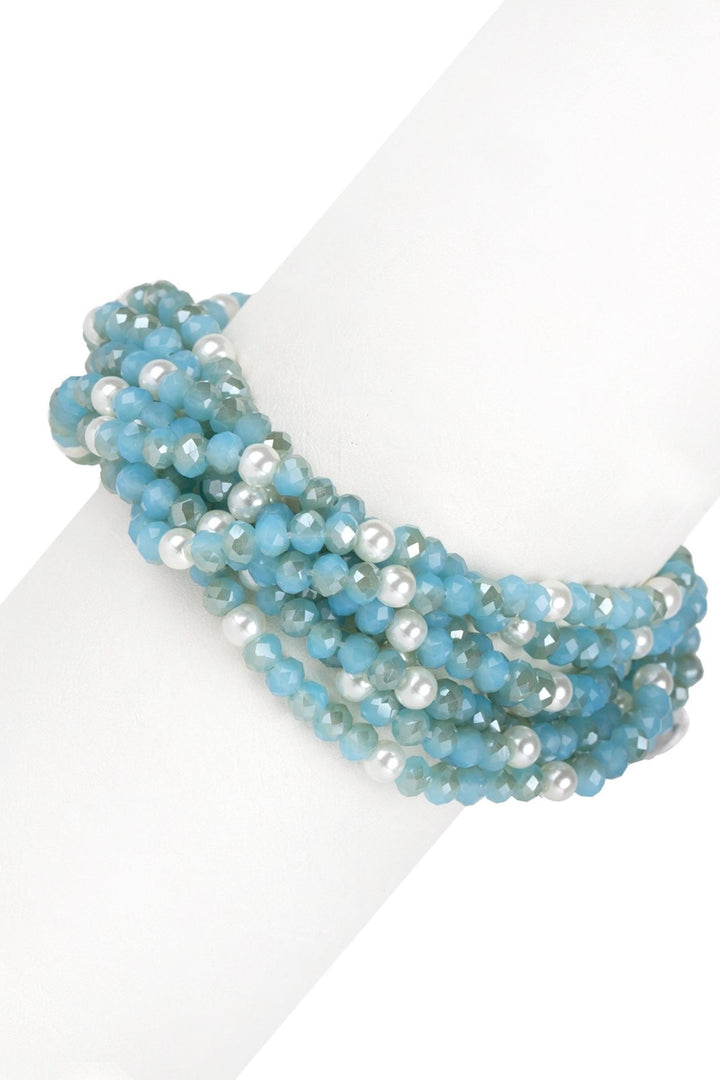 Crosby Crystal Pearl Bracelet
