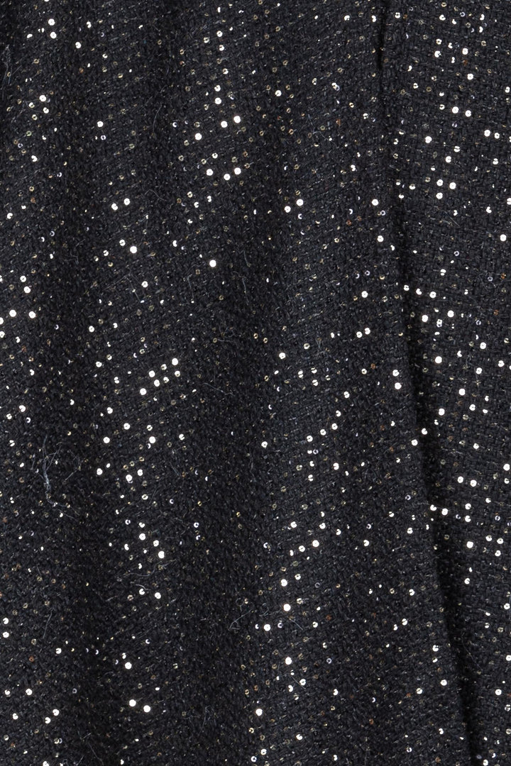 Faux Fur Under The Stars Hooded Kimono