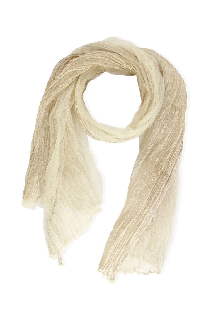 Kalia Pleated Sheer Scarf