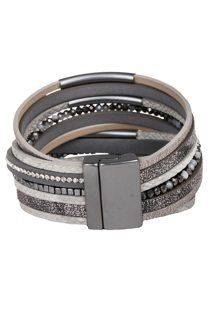 Glimmer Leather Bracelet