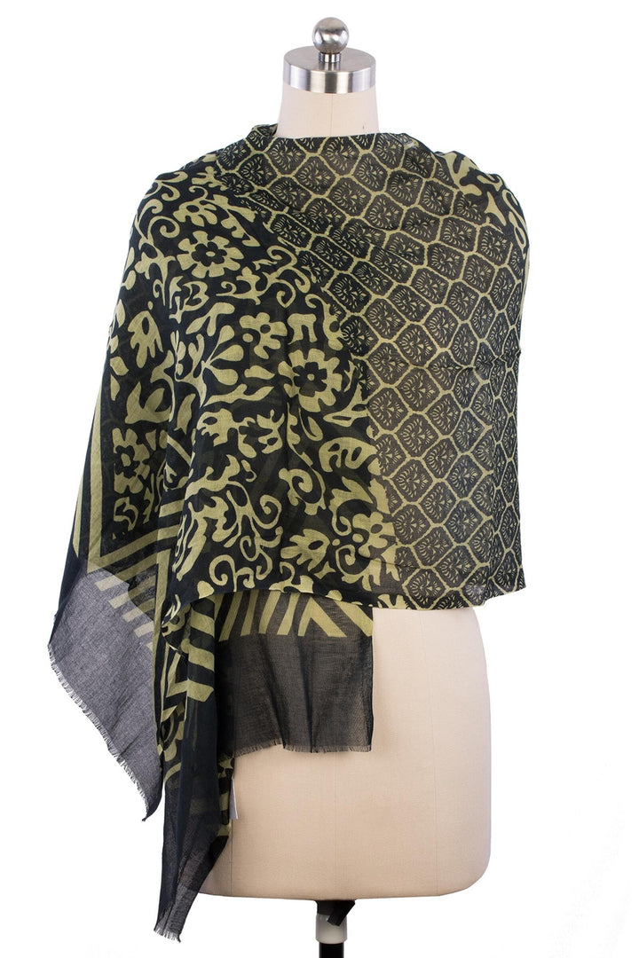 Wylla Mixed Print Scarf
